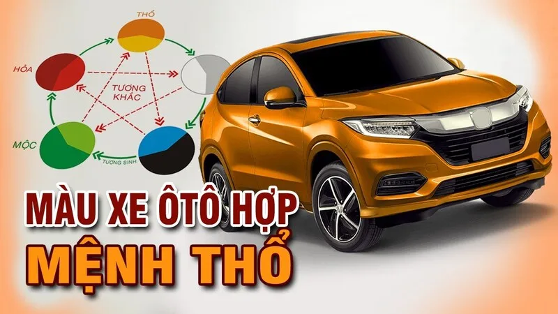 Mệnh Thổ hợp màu xe gì? Gợi ý chọn màu xe may mắn